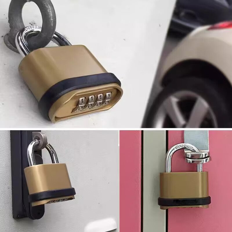 Chuke combination padlock, waterproof, rustproof, and anti-theft suitcase locker, wardrobe, backpack, gym lock.