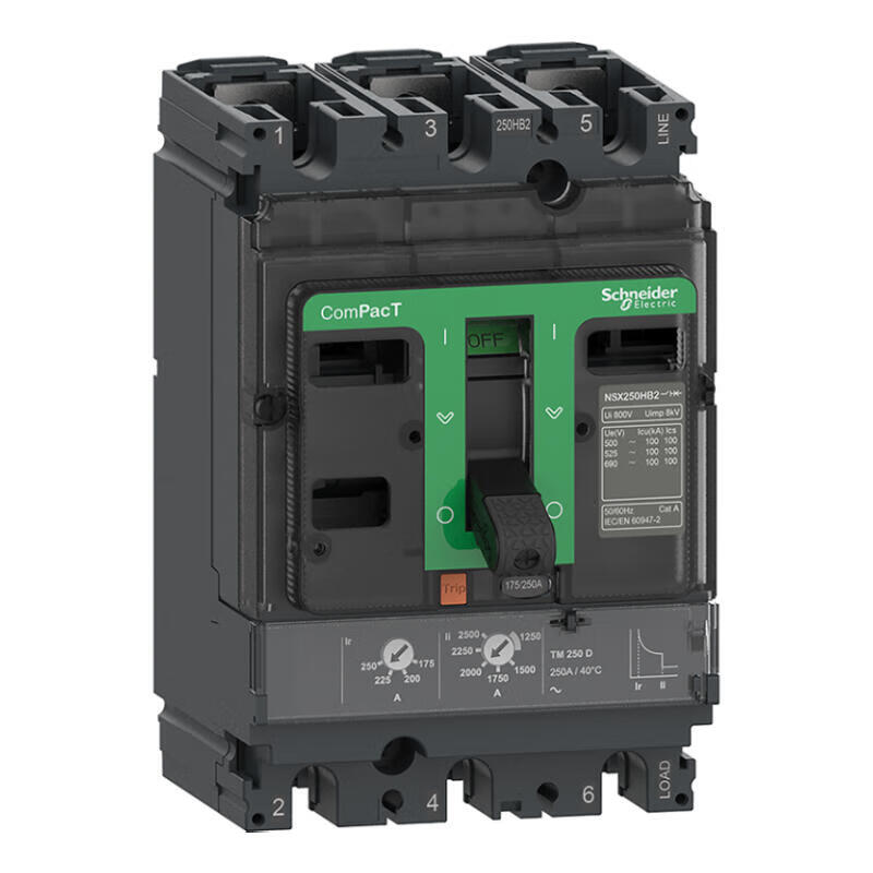 Schneider Electric NSX100F Molded Case Circuit Breaker 40A 36kA AC 3P