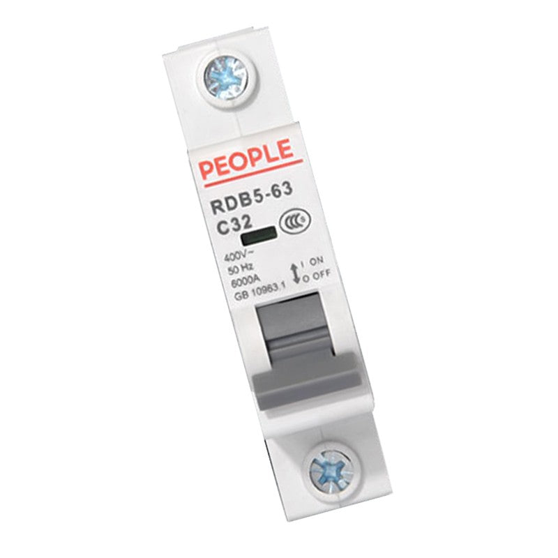 People's Electrical Appliances (PEOPLE) air switch RDB5 circuit breaker leakage protection 1P 3A