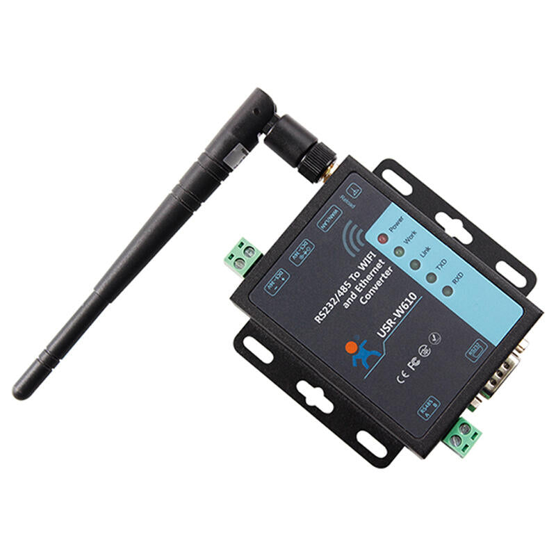 LonHand Serial to Wi-Fi Wireless Serial Server RS232/485/RJ45 Network Port USR-W610