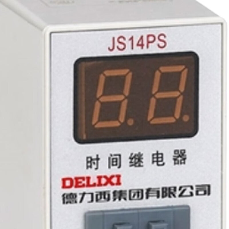 DELIXI ELECTRIC JS14PS Digital Time Relay 1-99s AC220V
