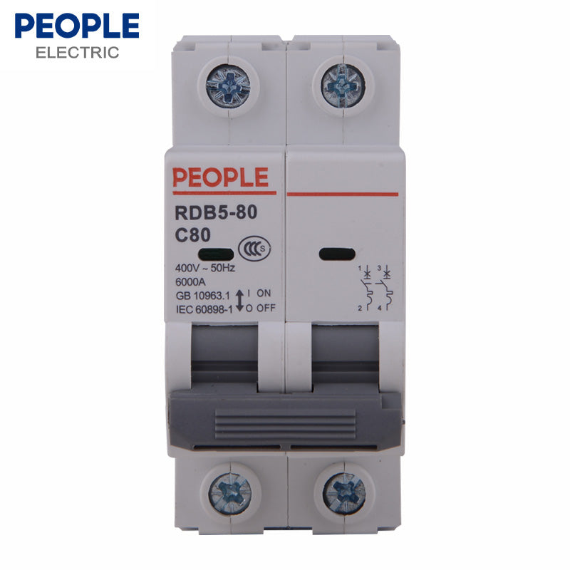 PEOPLE air switch air switch RDB5 series 100A C type 2P