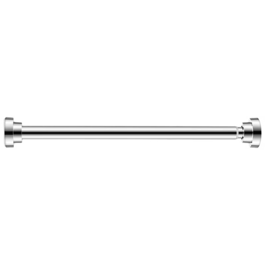 Du'ao 304 Stainless Steel No-Drill Telescopic Clothes Hanger/Drying Rod Support Rod 105-170 cm