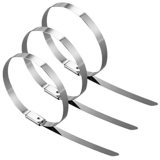 YATO Stainless Steel Cable Ties 8.0X250mm_100 ties/pack YT-70581