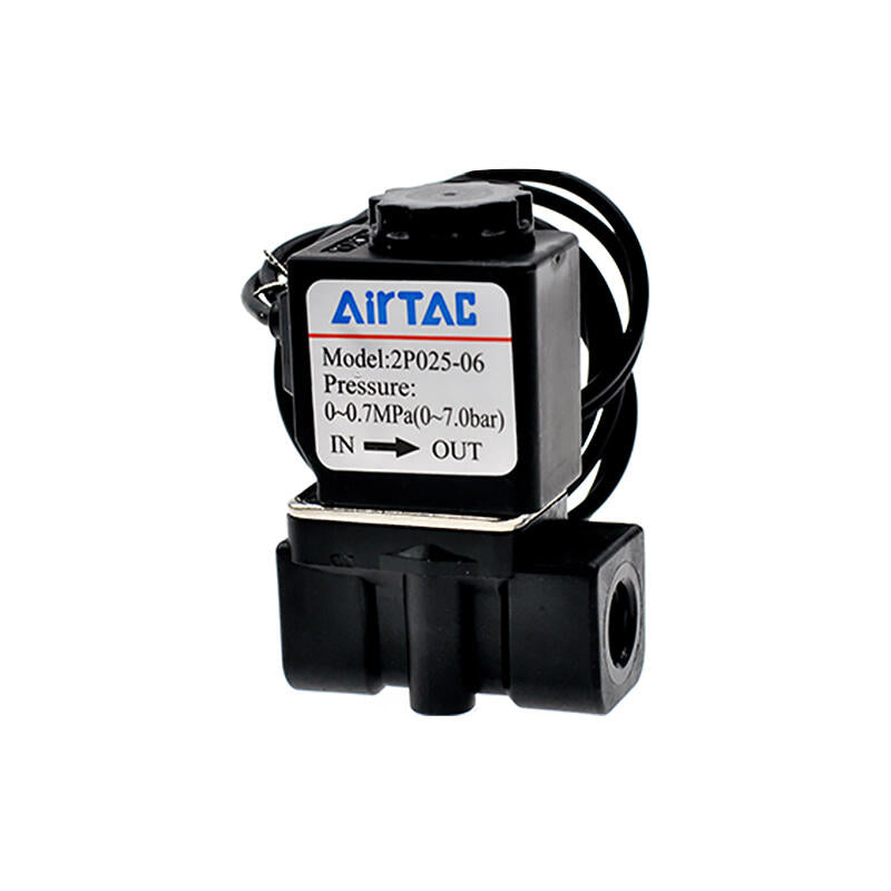 AirTAC direct-acting fluid control valve, normally closed, direct-in-line; 2P02506BIG