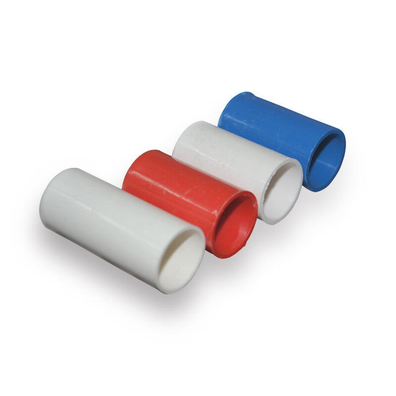 Zhuyun Straight Connector PVC Conduit Fittings Flame-Retardant Insulating Electrical Conduit Straight Connector Unit/Piece 32mm White