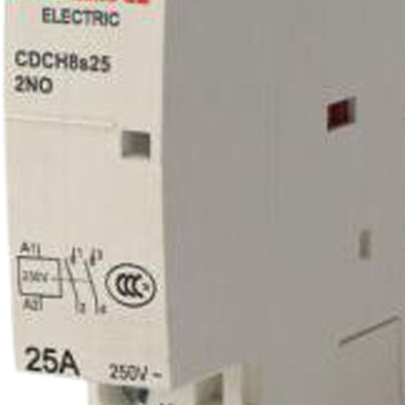 DELIXI CDCH8s25 25A Electric Contactor 2P 2NO 220-240V