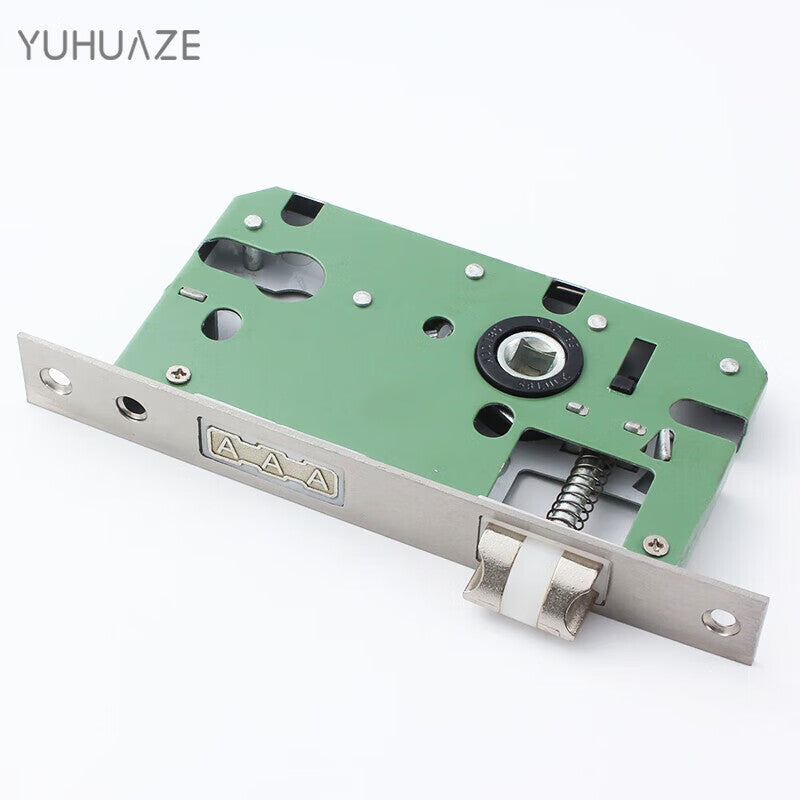 Yuhuaze Stainless Steel Lock Body Large 50 Lock Body Double Tongue 160mm Length Interior Door Home Bedroom Lock Tongue Door Lock Interior Lock Body Wooden Door Lock Room Door Lock Body Accessories