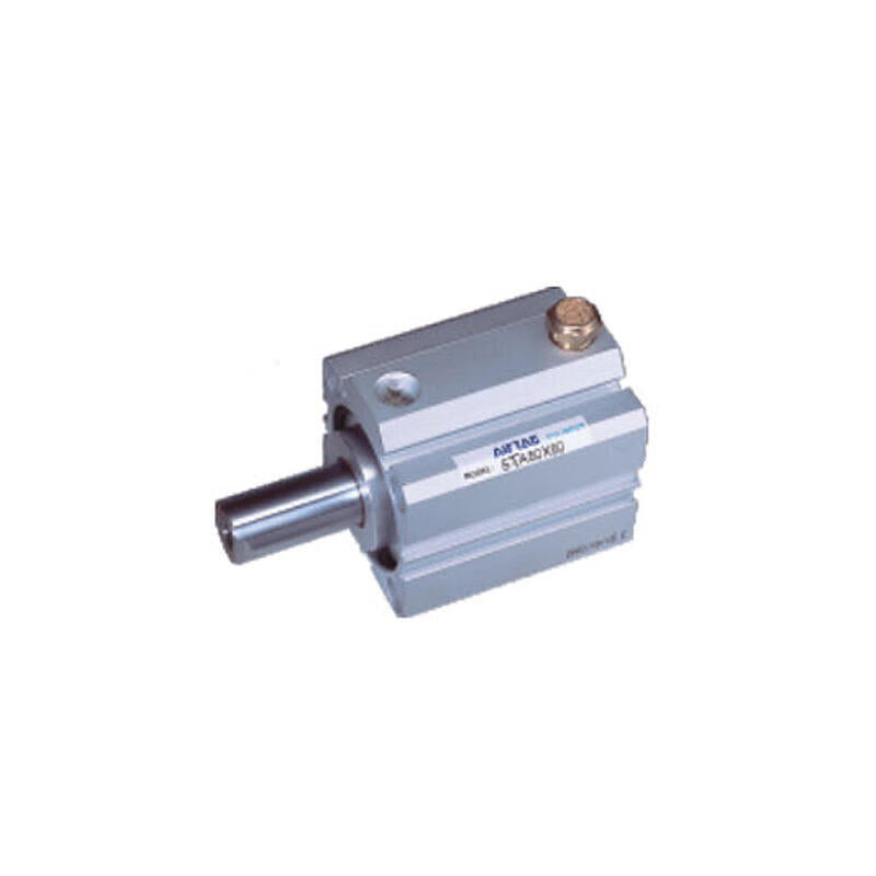 AirTAC ultra-thin cylinder, single-acting spring-loaded, piston rod internal thread, no magnet ring; STA40X20