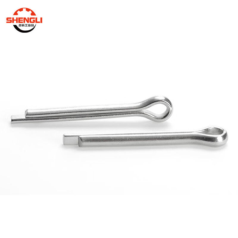 Saint-Gross GB91 galvanized cotter pins, snap pins, hairpin pins, spring pins M4*50 [100 pieces]