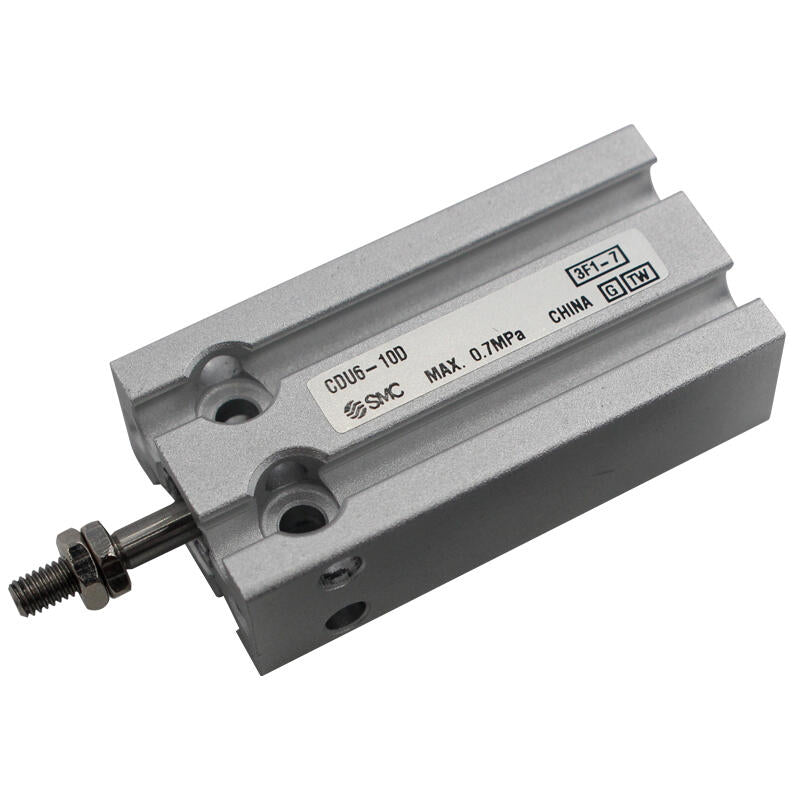 SMC free mounting cylinder, single rod double acting; CDU6-5D