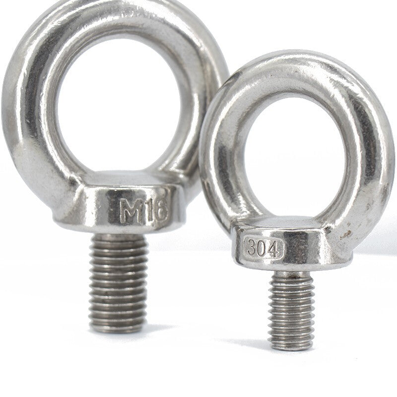 Haisdick HKQS-73 304 Stainless Steel Eye Bolt M20 Marine Lifting Lug