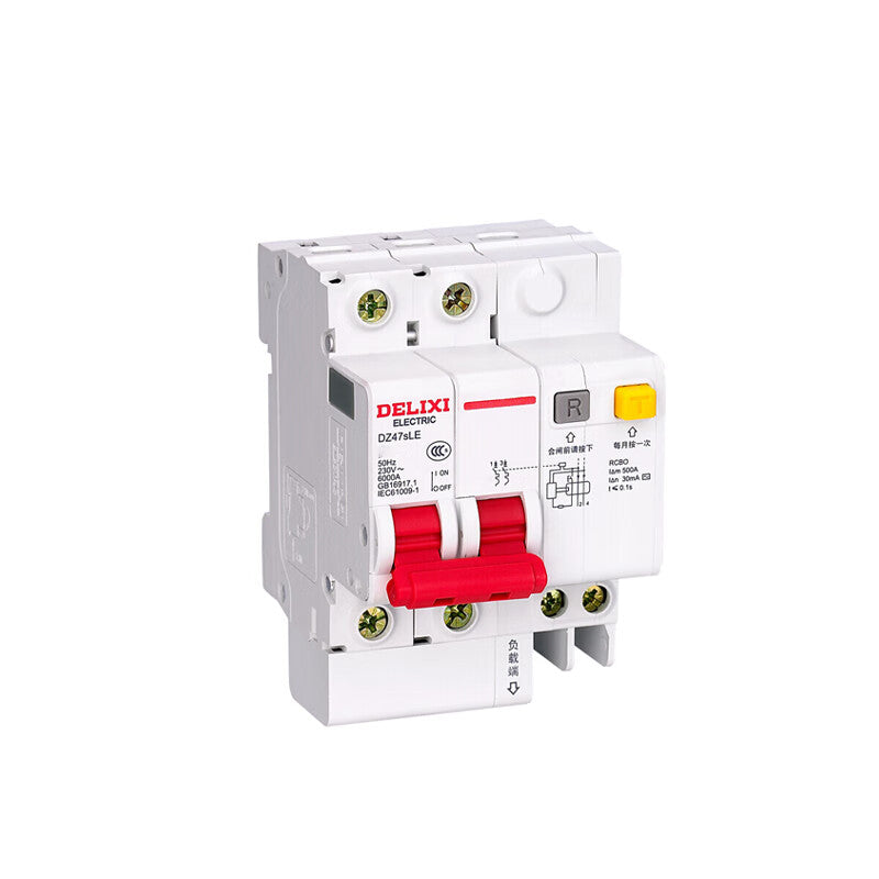 DELIXI DZ47sLE 2P C Type 40A Air Switch with Leakage Protector