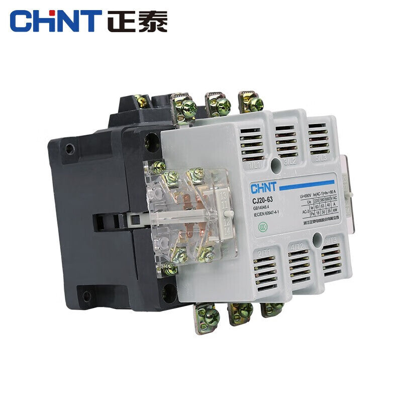 CHNT CJ20-63 Contactors with Two Normally Open/Closed Contacts