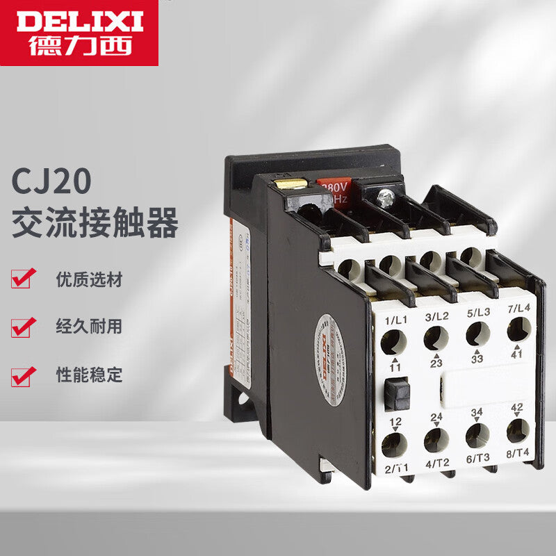 Delixi Electrical CJ20-16A AC Contactor 127V