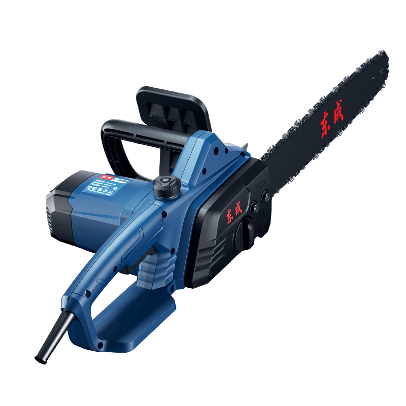 Dongcheng WML1900-405 high-power electric chainsaw, 1900W logging saw, household woodworking saw, a must-have for woodworking.