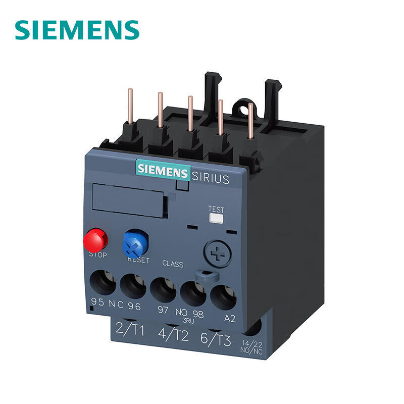 Siemens 3RU61161FB0 Overload Relay 3.5-5.0A Size S00 Class 10