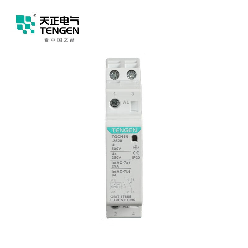 Tianzheng Electric TGCH1N series small AC contactor TGCH1N-4020 AC230V (Xiangyun 3.0) 339020600334
