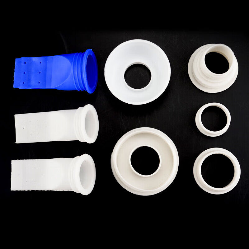 Haisdike drain cover, odor-proof and insect-proof, universal PVC toilet odor-blocking device HKsq-313, blue 3PC (for 40-50mm).