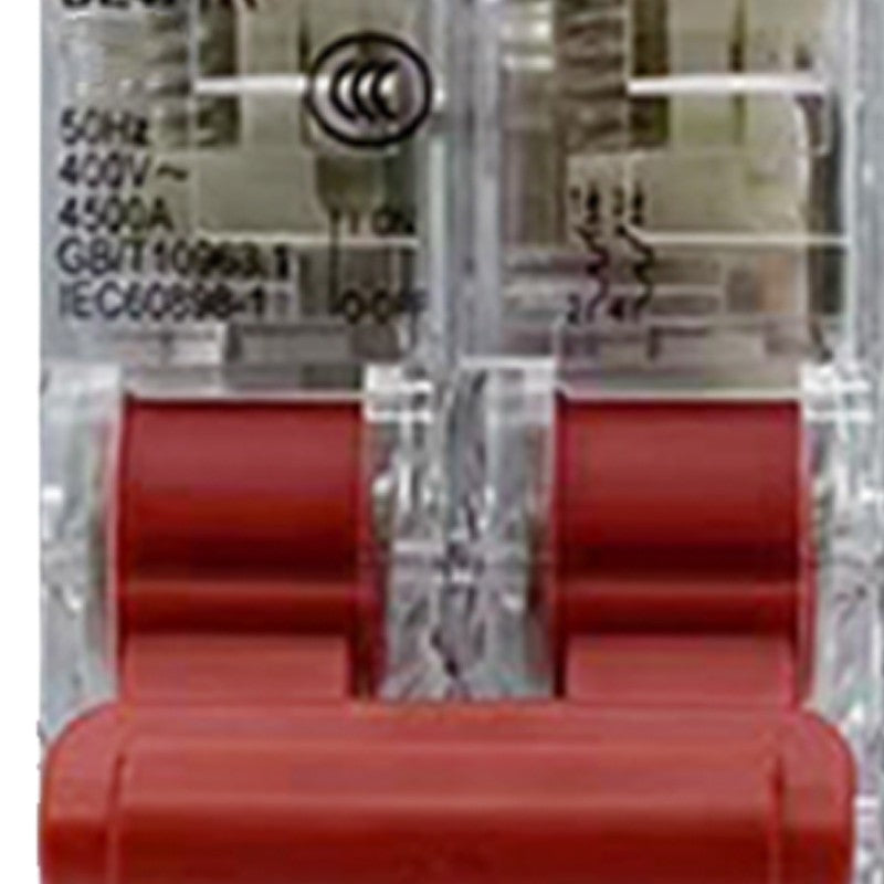 DELIXI ELECTRIC circuit breaker switch DZ47TR transparent MCB 6kA 2P C type 32A/can be customized