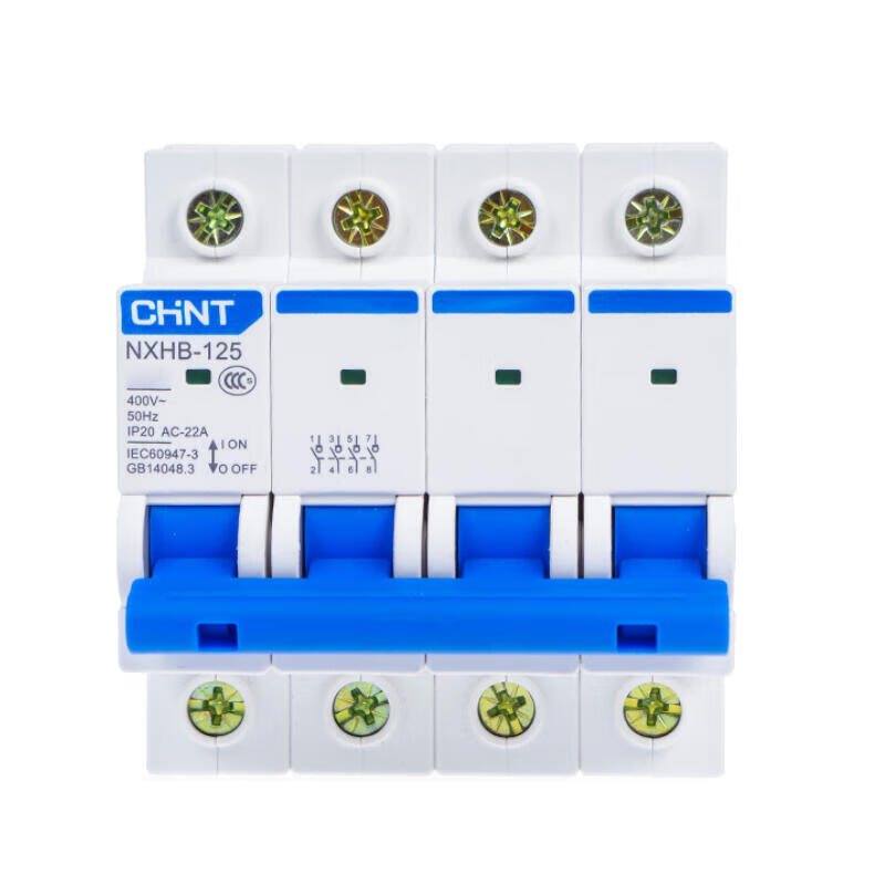 Chint small isolating switch; NXHB-125 4P 40A