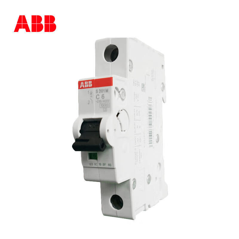 ABB S200 series miniature circuit breakers; S201M-C10