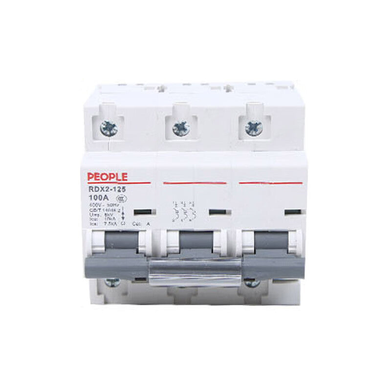 PEOPLE RDX2-125 2P 80A Small Circuit Breaker Air Switch