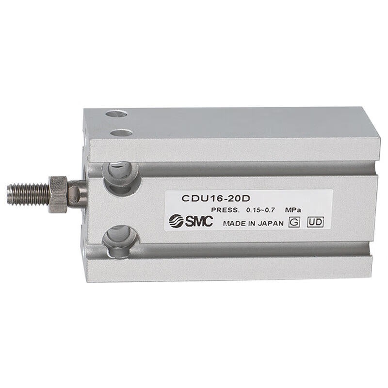 SMC free mounting cylinder, single rod double acting; CDU25-10D