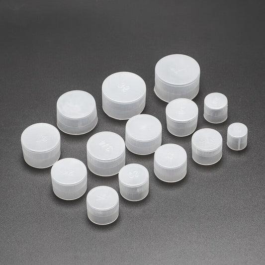 Ren Dian Plastic Threaded Protective Sleeve Transparent Plastic End Cap Thread Plastic Cap Round Steel Pipe Sealing H Dustproof Plug H-G3/8 (200 pieces)