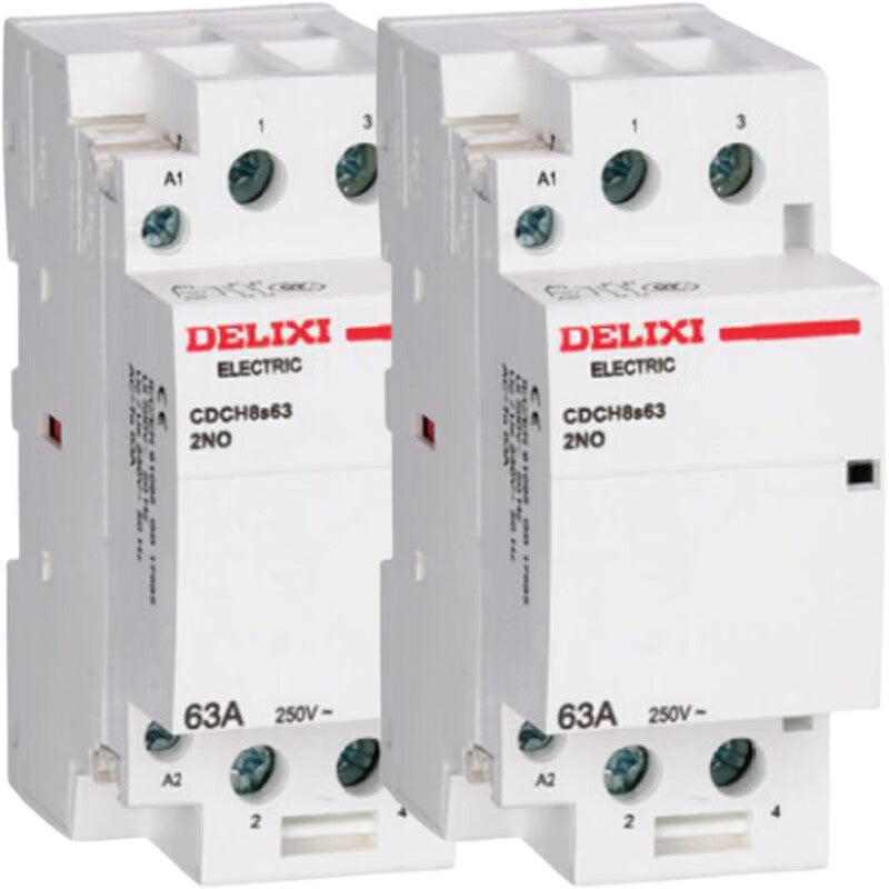 DELIXI ELECTRIC AC Contactor CDCH8S 63A 2P 1NO 220-240V