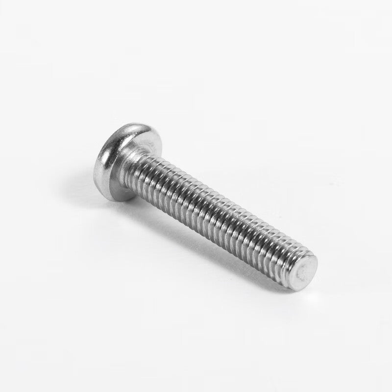 AOZHAN GB818 Cross Recess Pan Head Machine Screws, 304 Stainless Steel, National Standard Series GPH M5*18 (600 pieces/box)