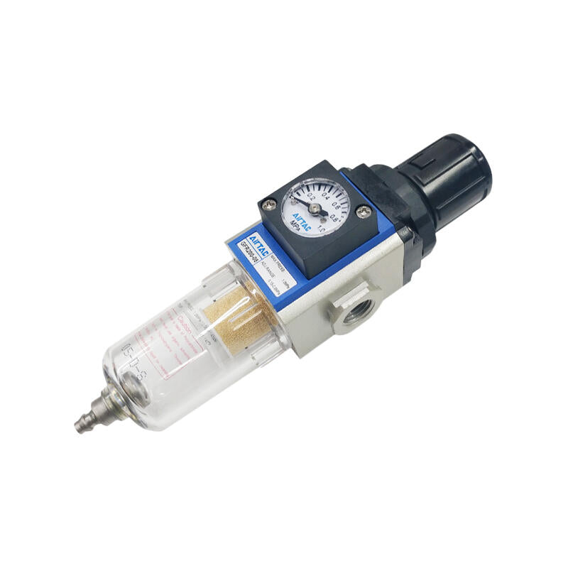 AirTAC air source treatment component, filter pressure reducing valve (attached table, with bracket); GFR20008MF1W