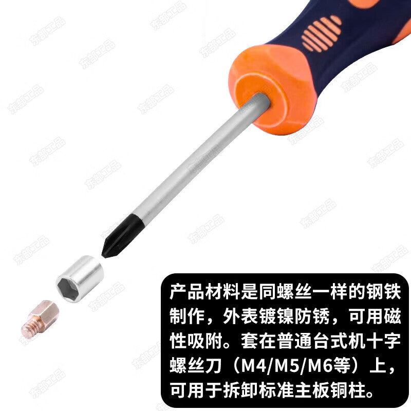 Eastern Tools Assembly Tool Set for Desktop Computers, Screwdrivers, DIY Cable Ties, Extended Magnetic Screwdriver