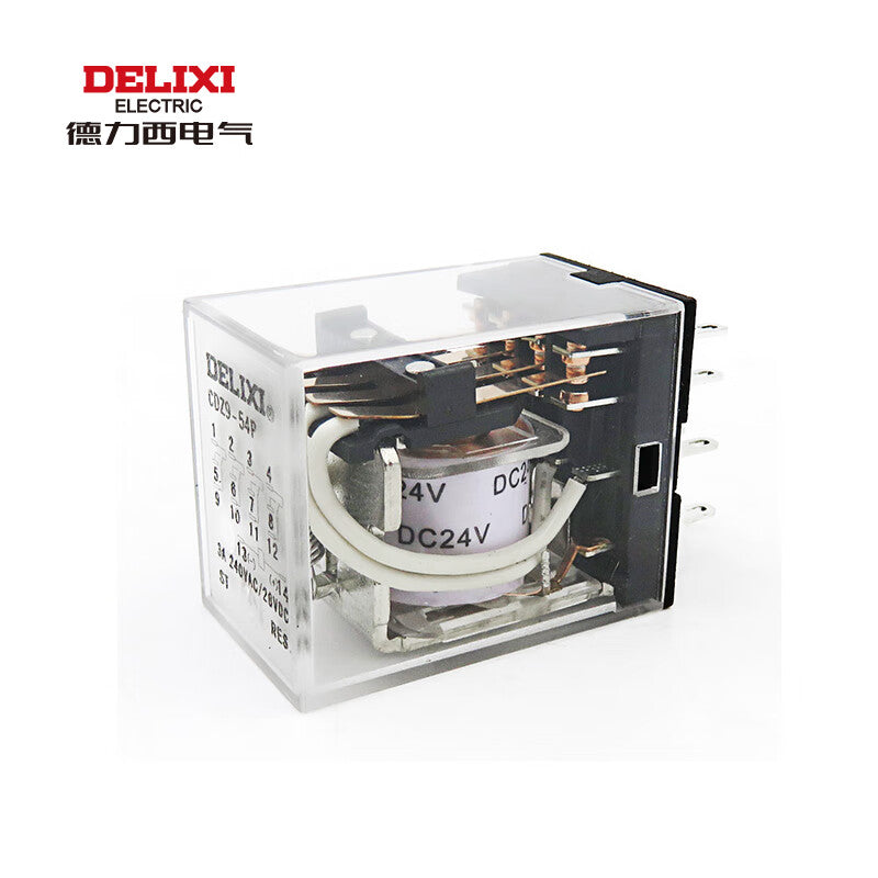 Delixi Electric small relay; CDZ9-54P AC220V