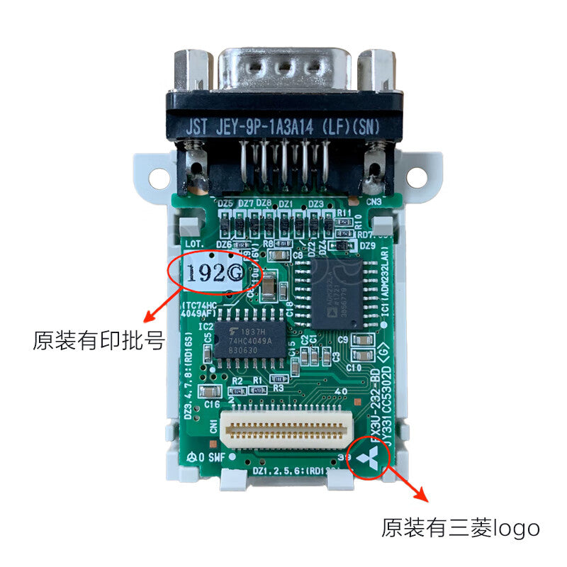 Mitsubishi Electric RS232 serial communication expansion board, 1 channel; FX3U-232-BD
