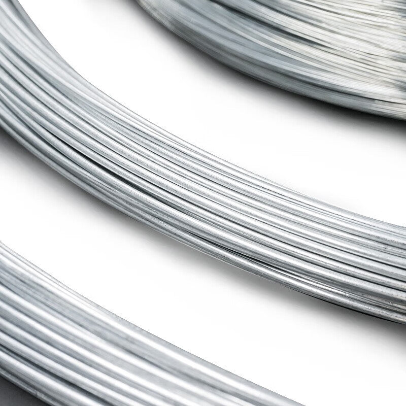 Haisidik [Beijing Warehouse Delivery] Industrial Galvanized Iron Wire, Rust-proof Electroplated Iron Wire, Construction Fine Iron Wire, No. 16 [5KG], 1.6mm Thick, Approx. 317 meters Long
