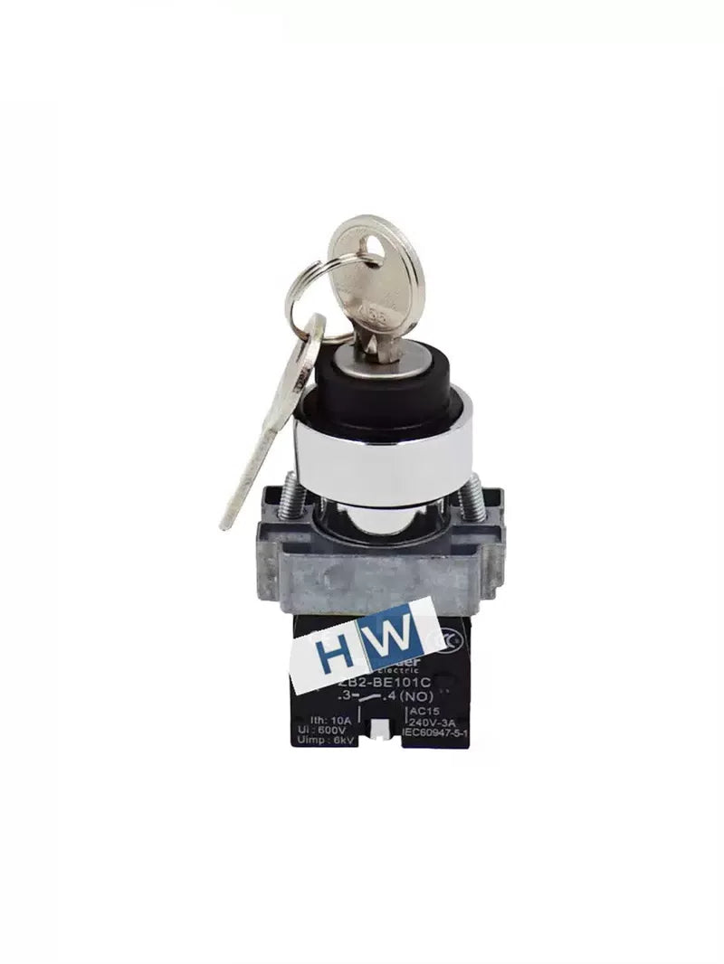 2/Piece Key Selection Switch XB2-BG23C XB2BG23C 2NO 2-gear Self-locking [3]