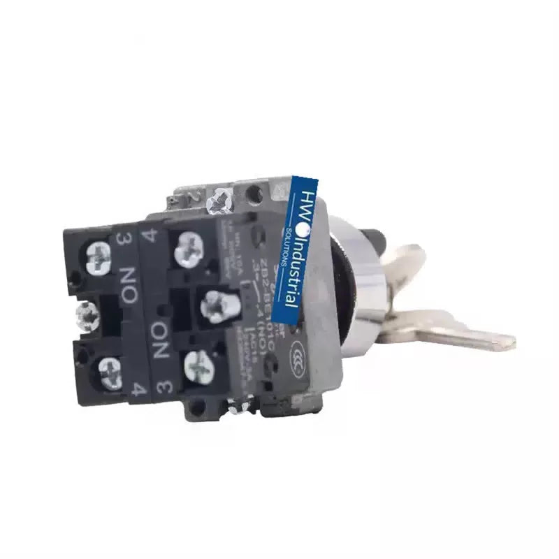 2/Piece XB2BG33C XB2-BG33C 3-gear Self-locking 2NO 22mm Selection Key Switch [4]