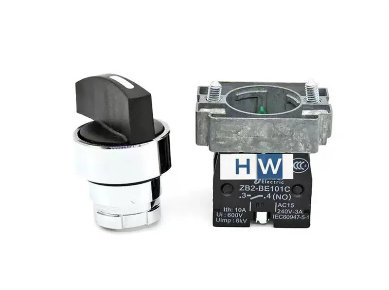 2/Piece XB2-BJ73C XB2BJ73C 2NO 3-gear Long Handle Selection Button Switch [3]