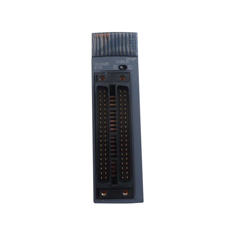 Mitsubishi Electric PLC, output module, 12/24VDC, 64 points, with short circuit protection; QY42P