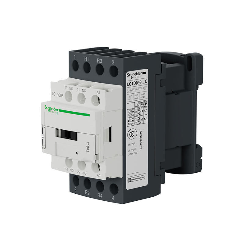 Schneider Electric TeSys D 4-Pole Contactor 9A 220V 50/60Hz