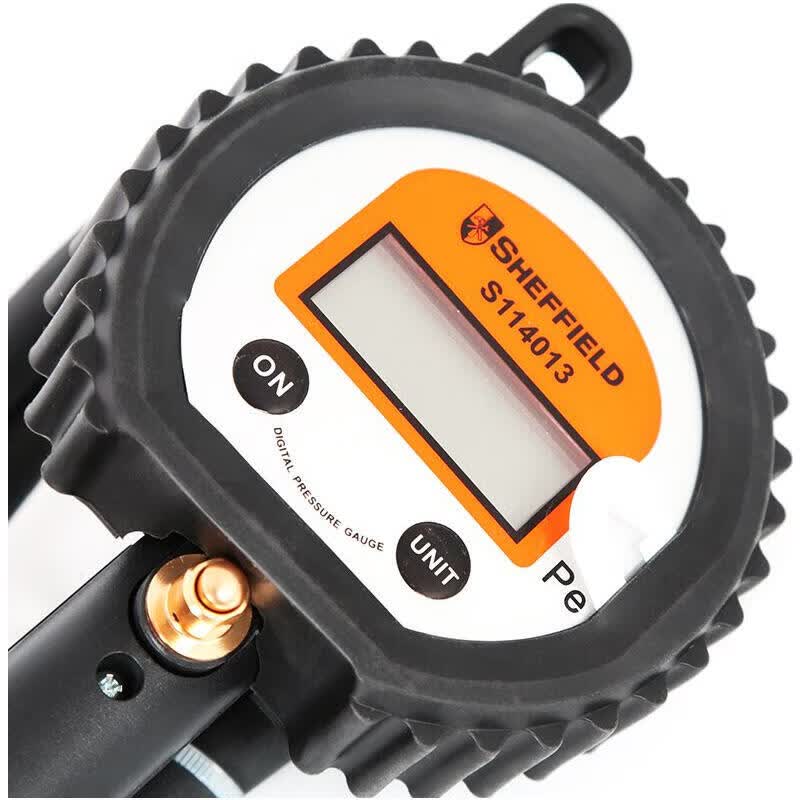 SHEFFIELD handheld digital inflation gauge; S114013