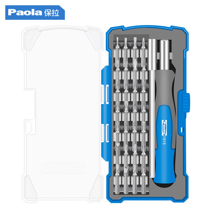 Paola Screwdriver Set - 30 Piece Precision Cross Hexagonal Plum Head Tool for Mobile Repair