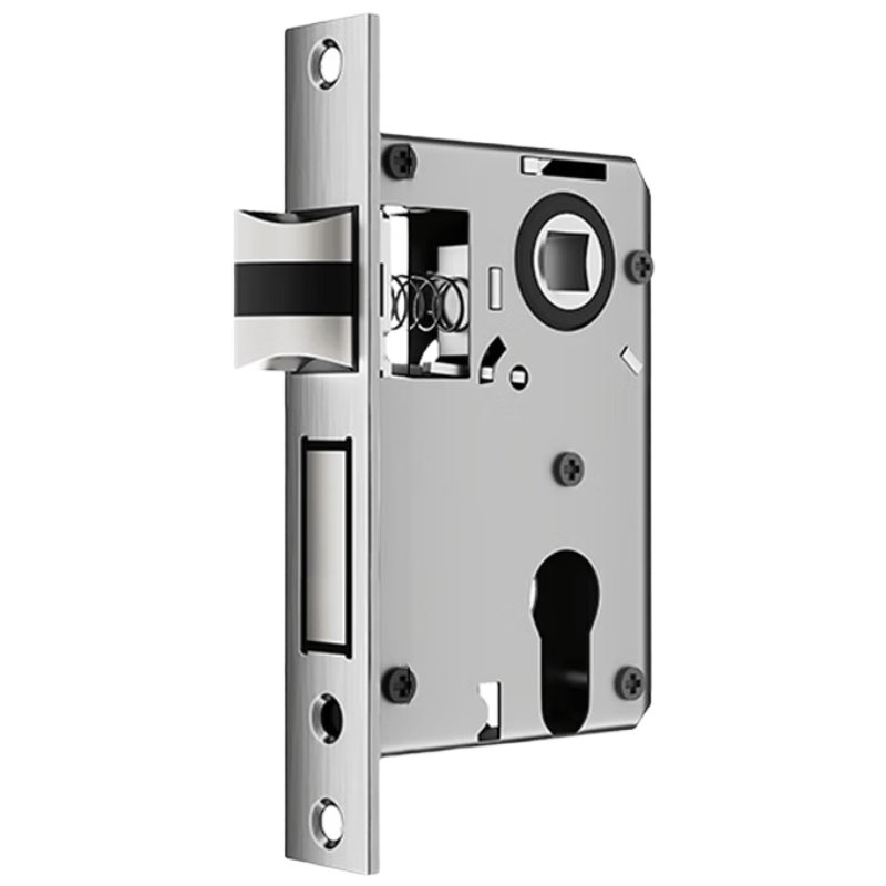Duo lock body, household indoor bedroom lock tongue door lock accessories, universal wooden door lock, room door lock, 125 lock body