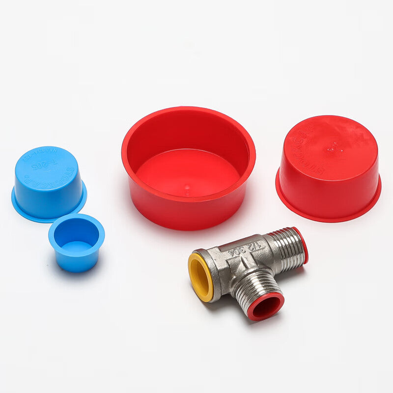 Ren Dian T-shaped conical plastic plug, screw hole plug, end cap, blind cap, hole plug, threaded inner plug, inner cover, decorative cover T-250 (10 pieces)