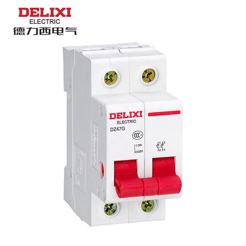 Delixi DZ47G 2P 63A 400VAC DZ47G263 micro isolation switch