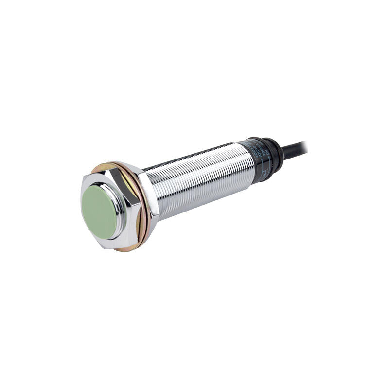 Autonics inductive cylindrical proximity switch 3-wire cable 2m detection distance 5mm NPN; PRL18-5DN2