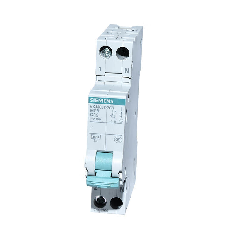 Siemens compact miniature circuit breaker 32A 1P+NC 4.5kA; 5SJ3032-7CR
