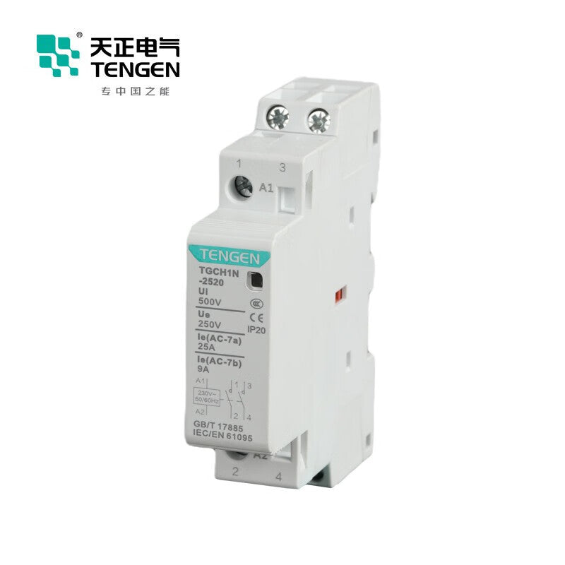 Tianzheng Electric TGCH1N series small AC contactor TGCH1N-2011 AC230V (Xiangyun 3.0) 339020600261