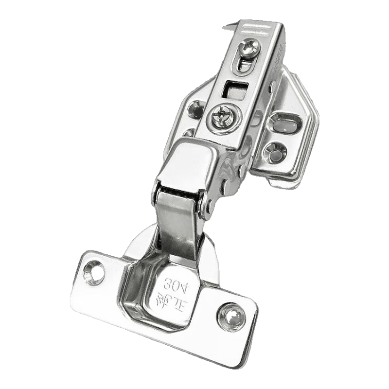 Hesteriger Hinges, Hydraulic Hinges, Spring Wardrobe Hinges, Wardrobe Door Hinges, Airplane Hinges, Door and Window Accessories, Damping Buffers, 304 Stainless Steel Removal (Inner Cover - Large Bend) JG-1892